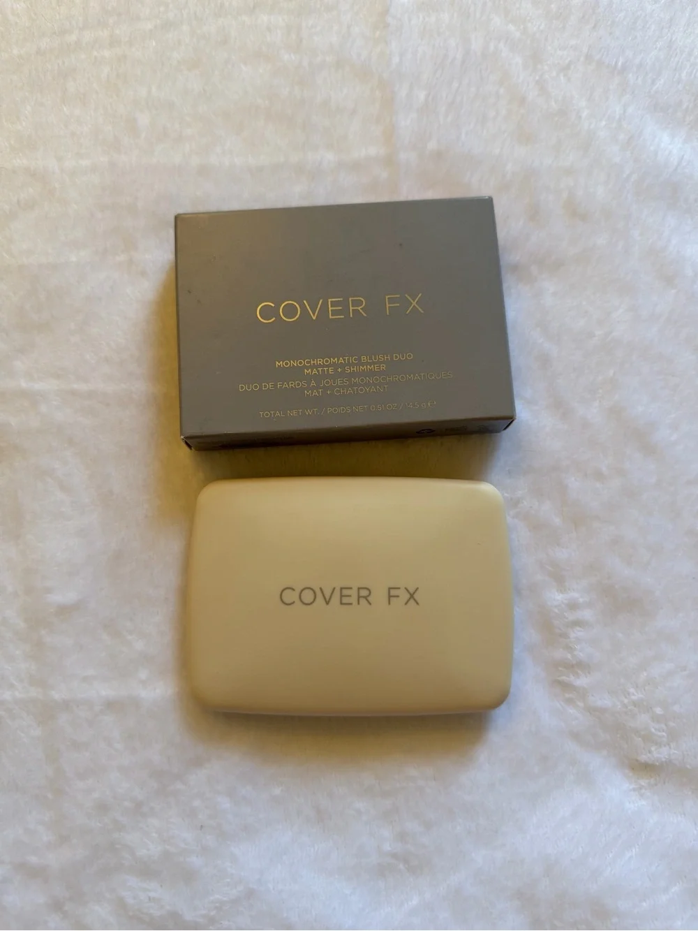 Cover FX blush duo in Warm Honey